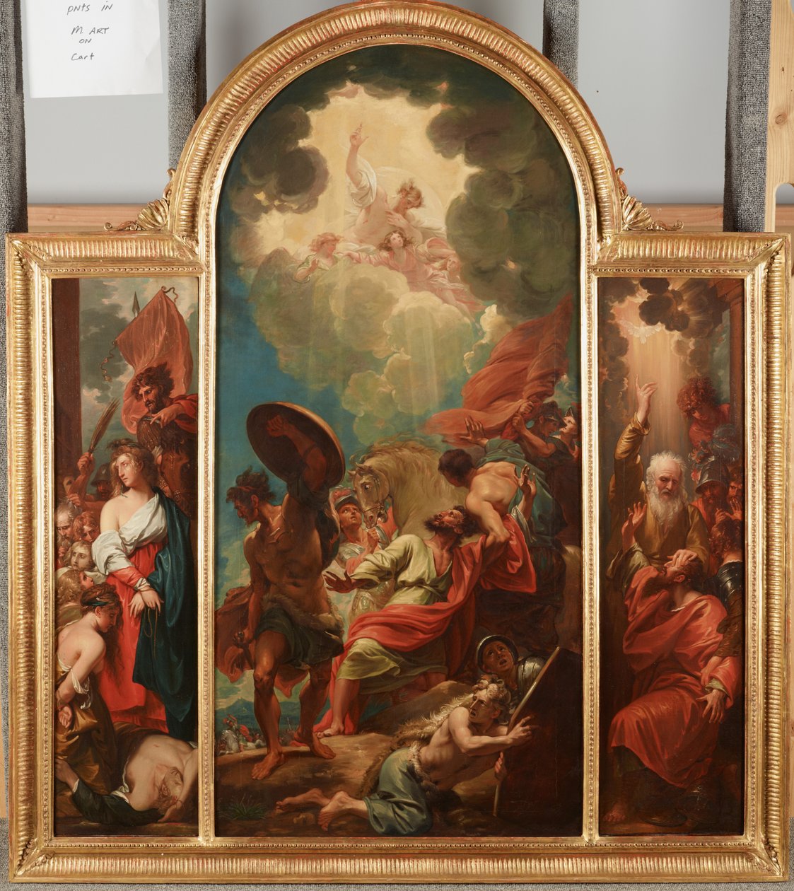 Pyhän Paavalin kääntymys, n. 1786 tekijältä Benjamin West