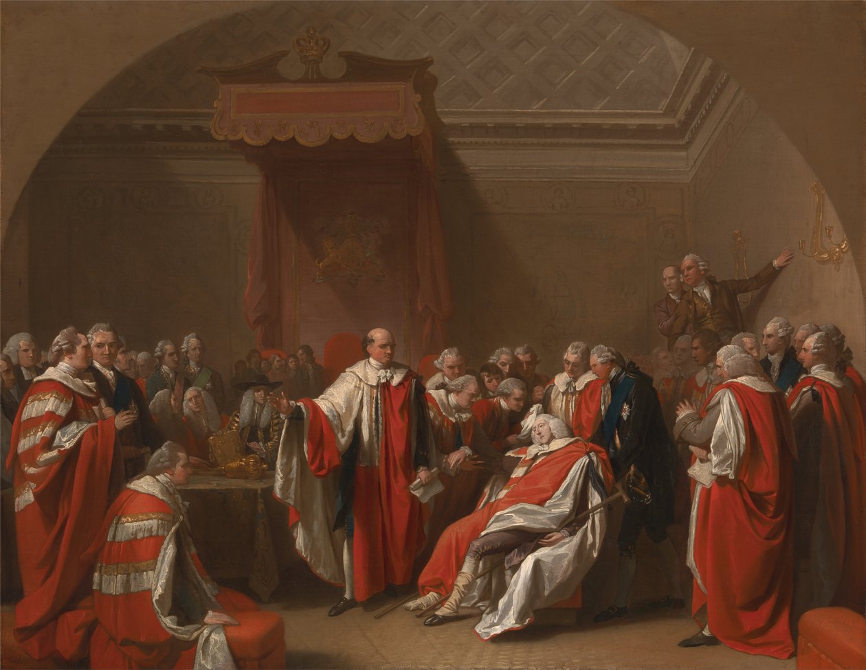 Chathamin kuolema tekijältä Benjamin West
