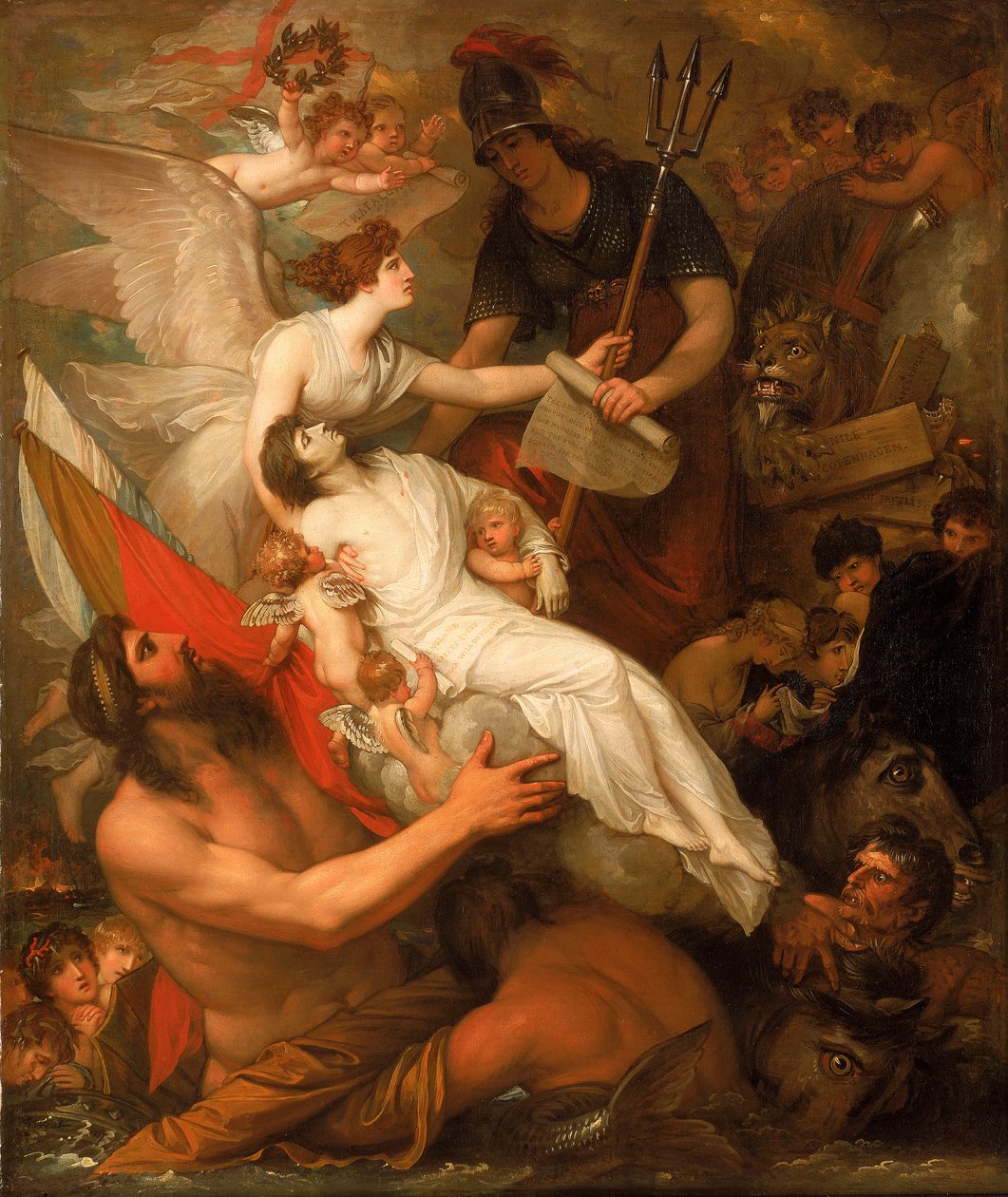 Nelsonin kuolemattomuus tekijältä Benjamin West