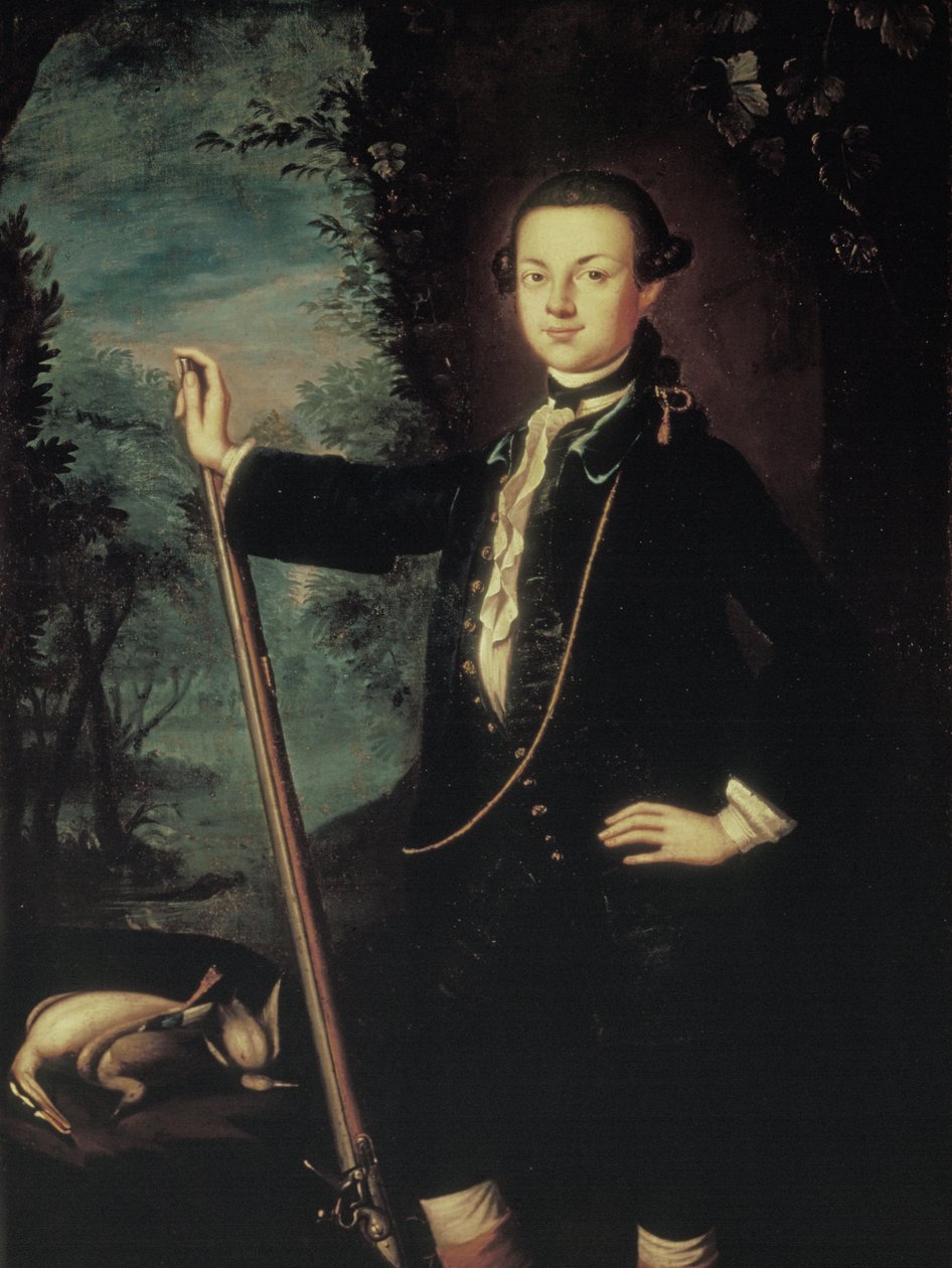 Thomas Mifflin (1744-1800), n. 1757-59 (öljy kankaalle) tekijältä Benjamin West