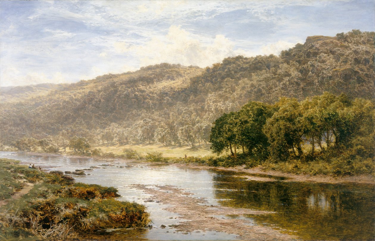 "Llugwylla Capel Curigin alla", 1903 tekijältä Benjamin Williams Leader