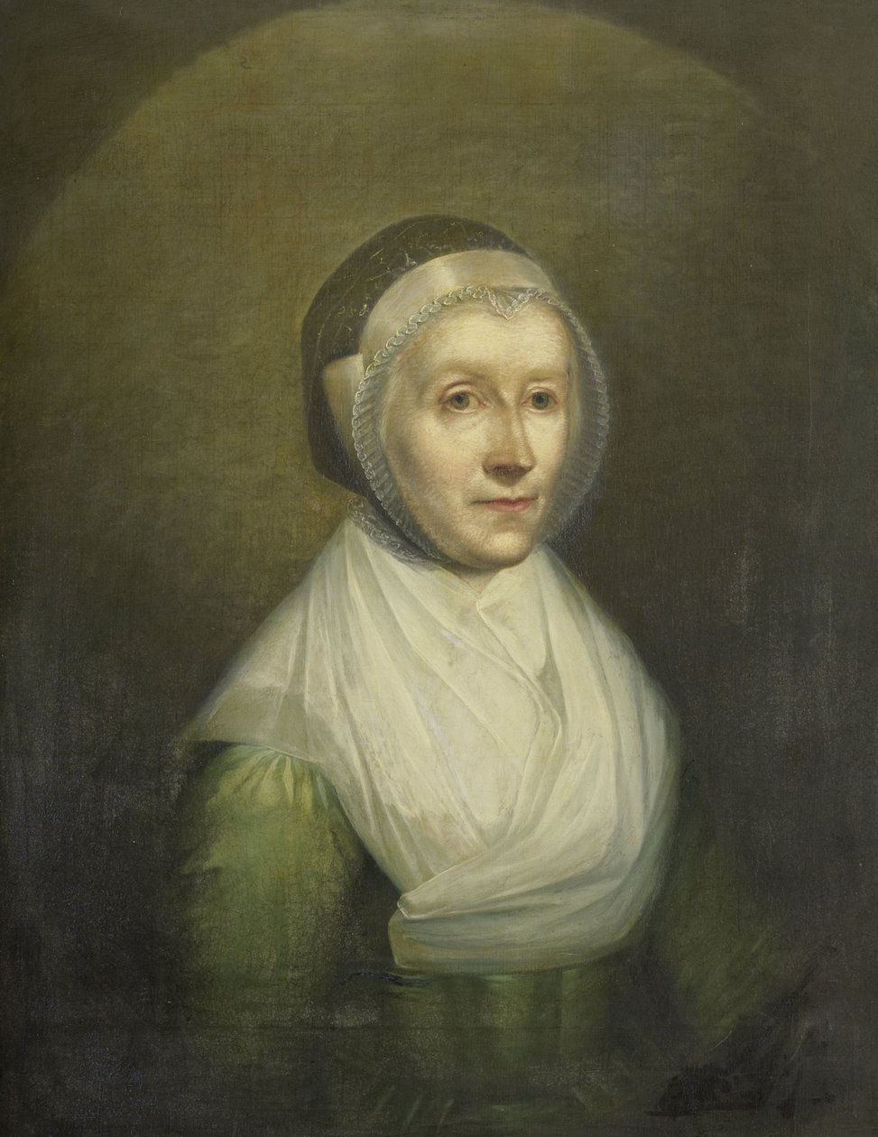 Muotokuva Christina Sebilla Charlotte Bakhuizenista (1750-1810) tekijältä Benjamin Wolff