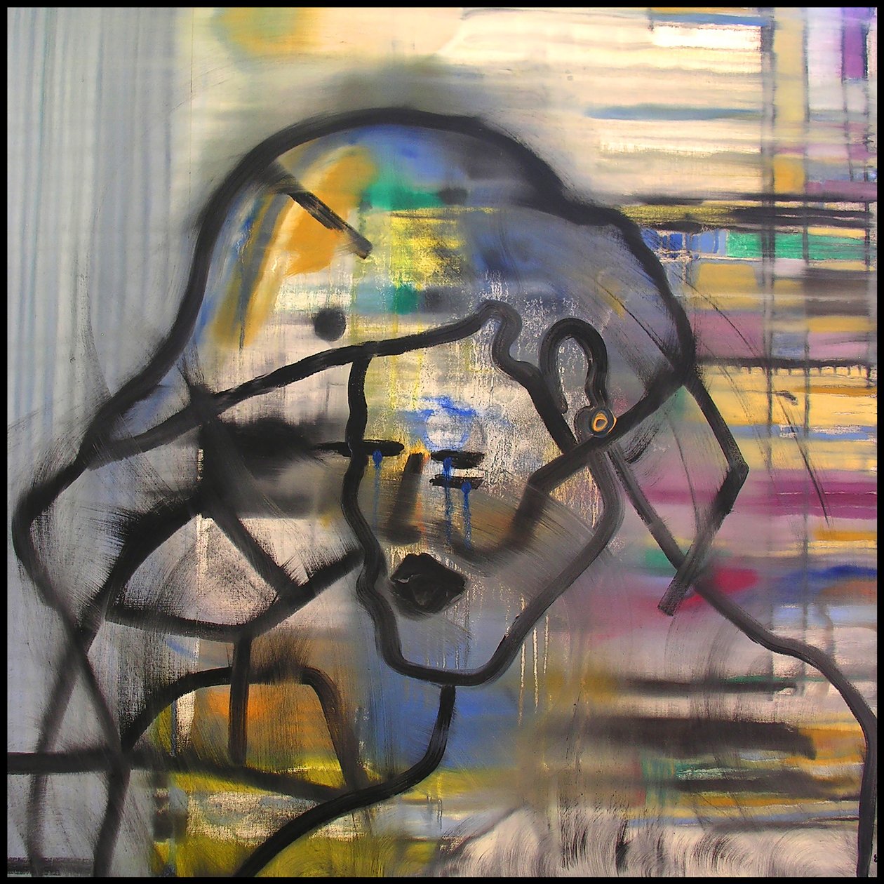 Surautakuva 1, 2003 (öljy kankaalle) tekijältä Benoit Erwann Boucherot