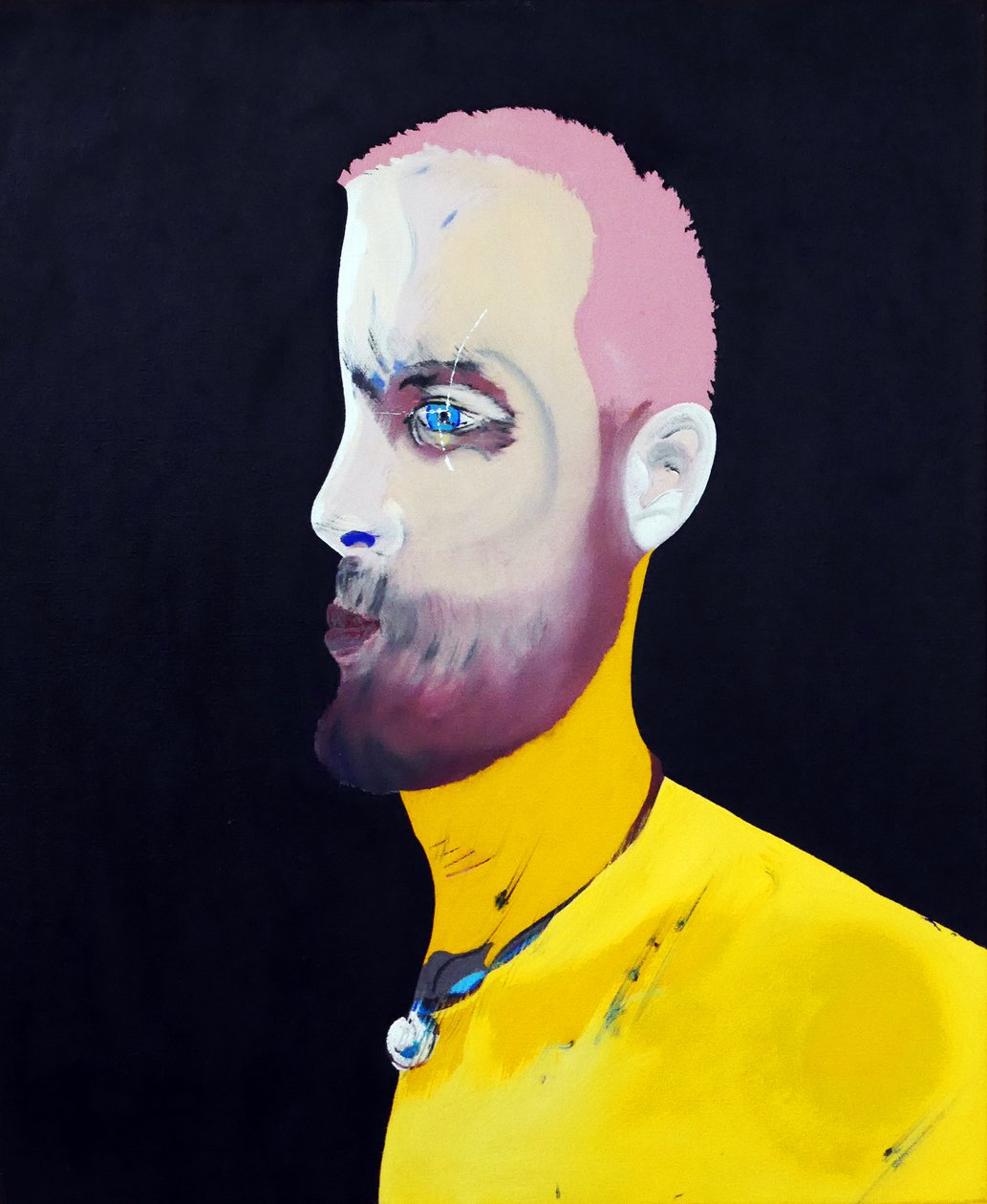 Surportrait : anonyme, 2017 (öljy kankaalle) tekijältä Benoit Erwann Boucherot