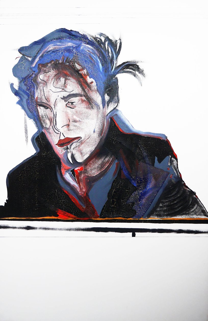 Surportrait : le fantôme 1, 2000 (öljy kankaalle) tekijältä Benoit Erwann Boucherot