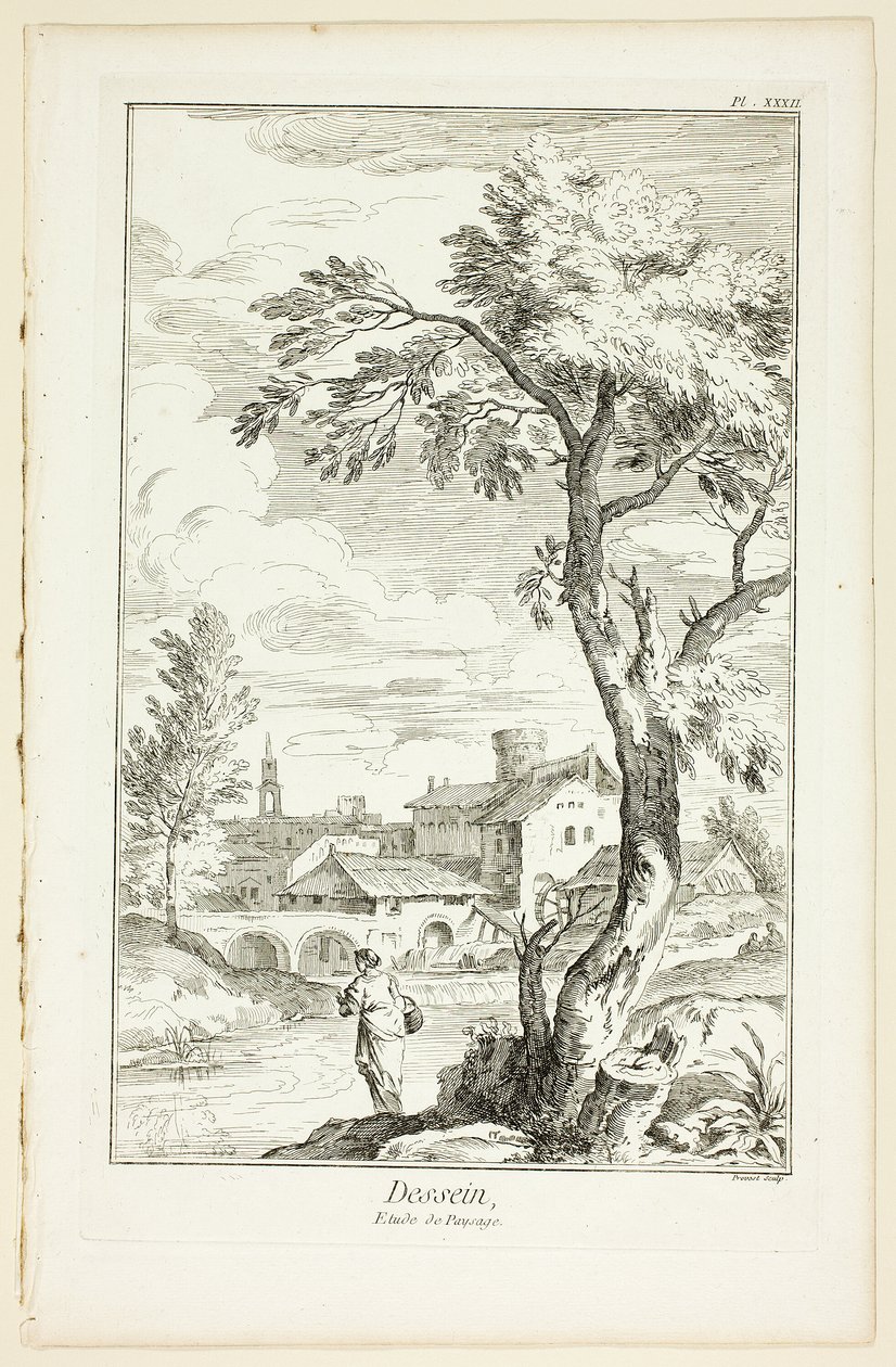 Suunnittelu: Landscape Study, Encyclopédiesta tekijältä Benoit Louis Prevost