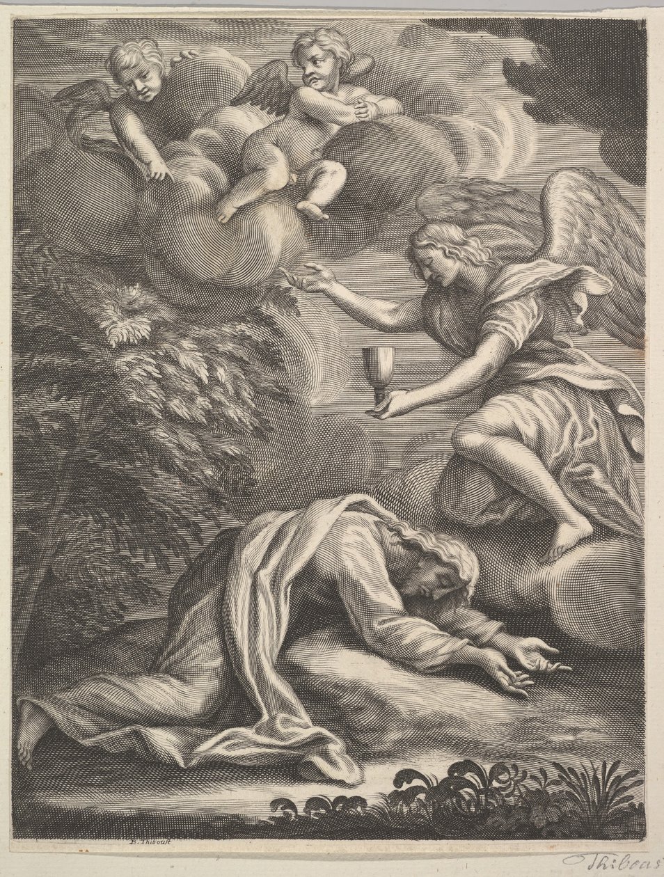 Agony in the Garden, 1680-1719. tekijältä Benoit Thiboust