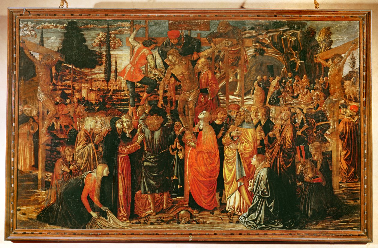 Laskeutuminen ristiltä tekijältä Benozzo di Lese di Sandro Gozzoli