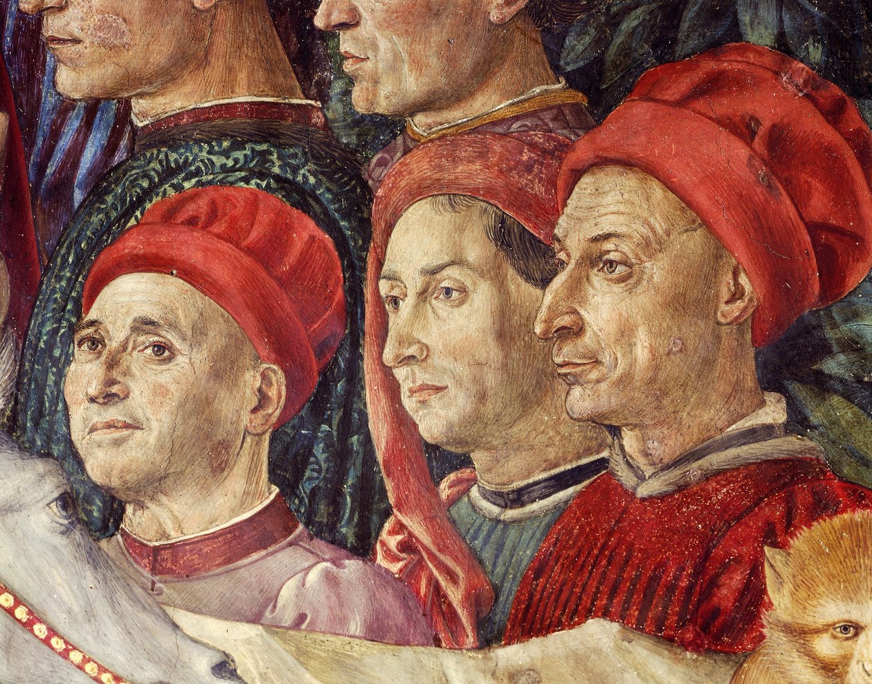 Taikakuninkaiden kulkue Betlehemiin tekijältä Benozzo di Lese di Sandro Gozzoli