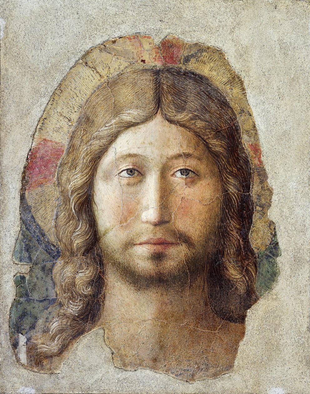 The Redeemer, kirjoittanut Benozzo Gozzoli, tuore tekijältä Benozzo di Lese di Sandro Gozzoli