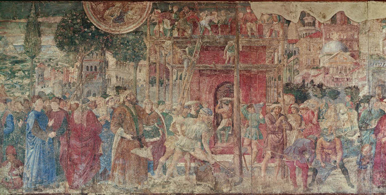 Baabelin torni, 1468-84 tekijältä Benozzo di Lese di Sandro Gozzoli