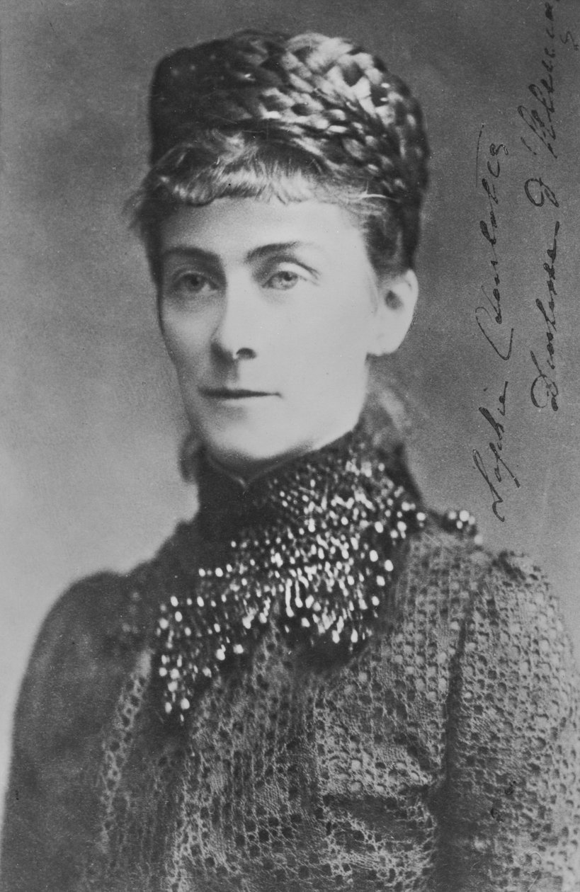 Muotokuva Sophie de Wittelsbachista, Baijerin prinsessasta ja Alençonin herttuattaresta. tekijältä Benque Studio