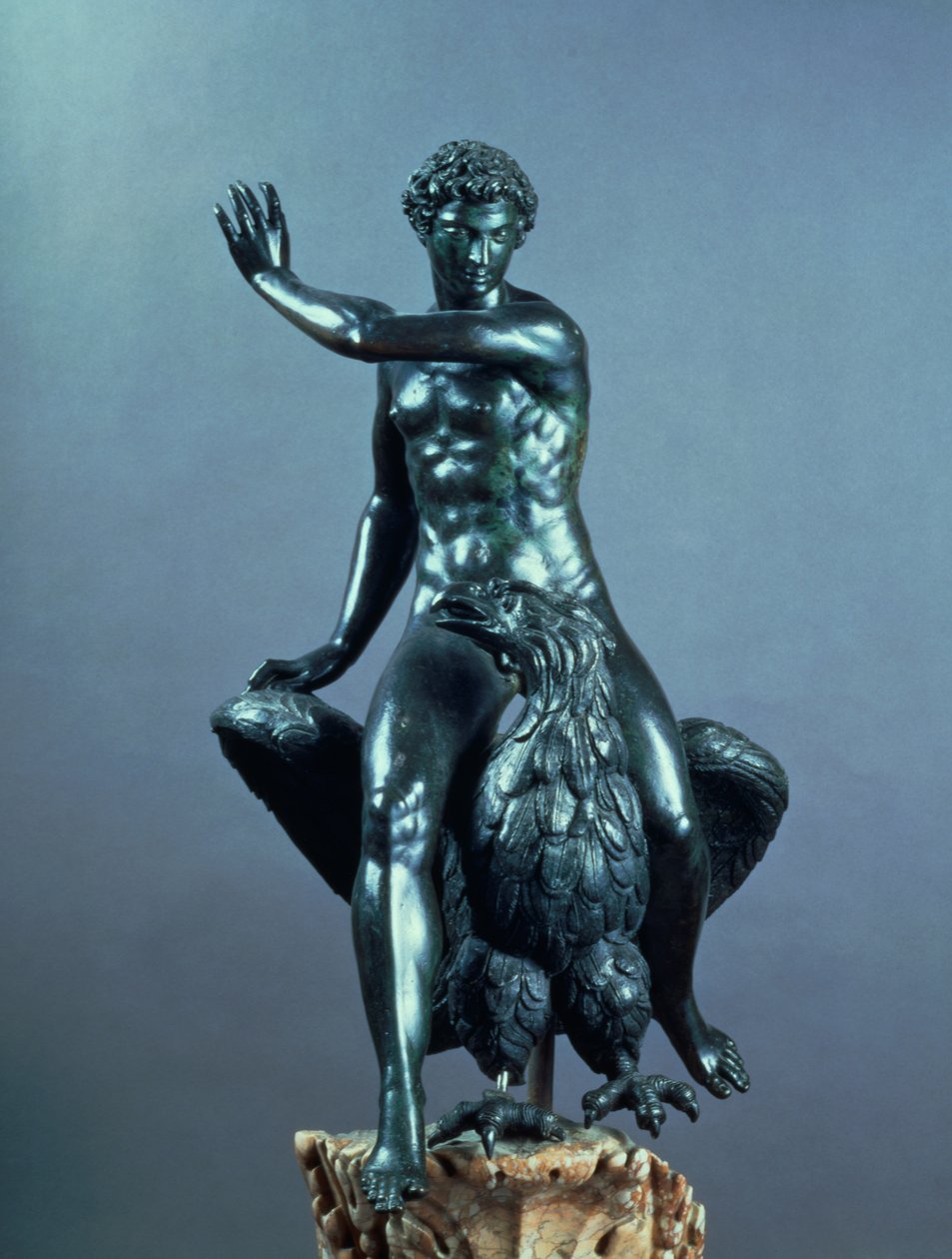 Ganymedes (pronssi) tekijältä Benvenuto Cellini