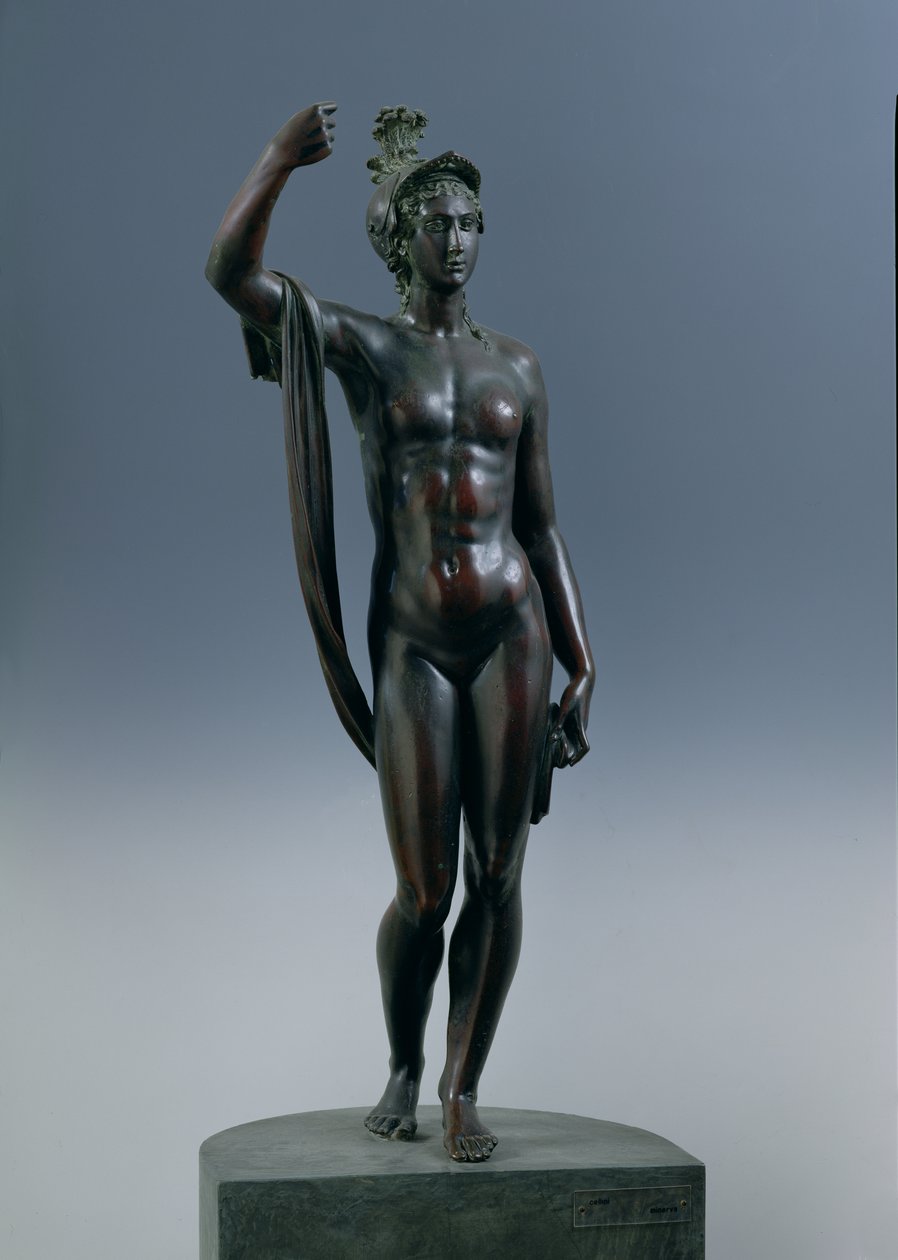 Minerva, 1545 (pronssi) tekijältä Benvenuto Cellini