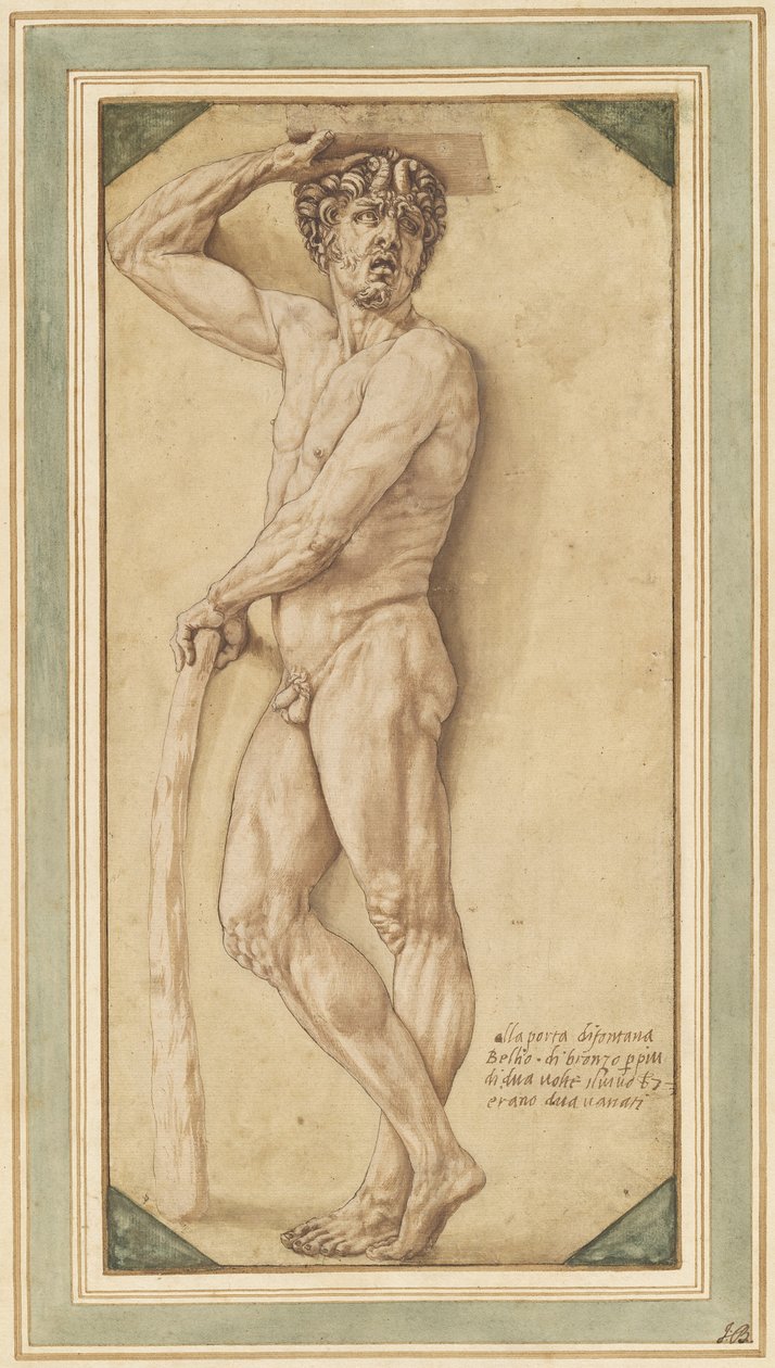 Satyr tekijältä Benvenuto Cellini