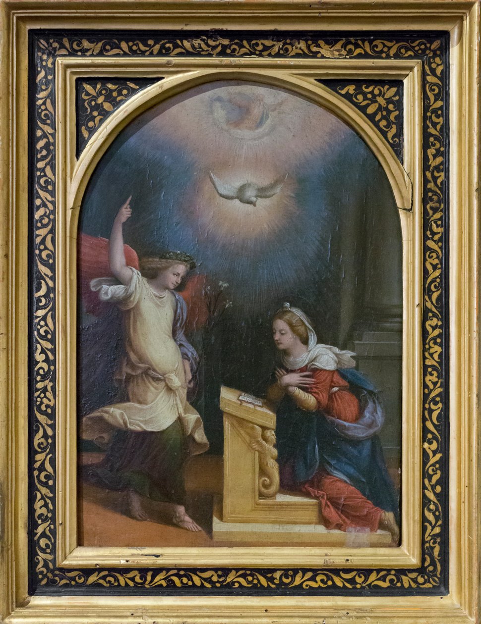 Annunciation tekijältä Benvenuto Tisi da Garofalo