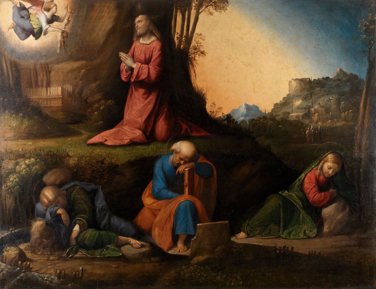 Agony in the Garden, 1524. tekijältä Benvenuto Tisi da Garofalo