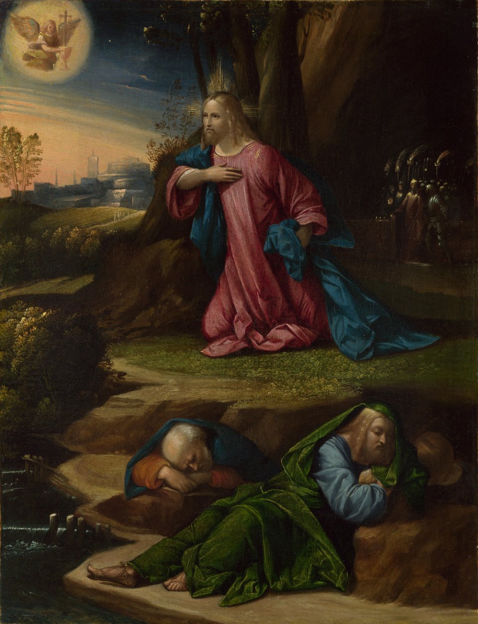 Agony in the Garden, vuosien 1520 ja 1539 välillä tekijältä Benvenuto Tisi da Garofalo