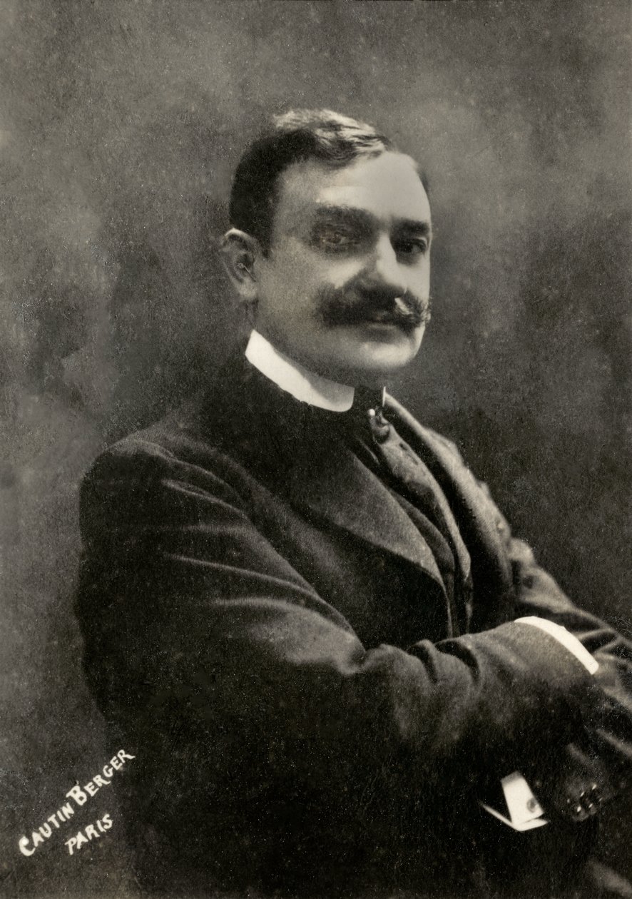 Ranskalaisen taiteilijan Jacques Isnardonin muotokuva ( 1860) tekijältä Berger & Cautin