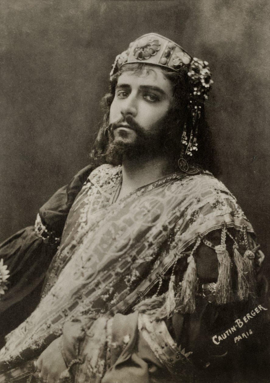 Ranskalaisen taiteilijan Maurice Renaudin muotokuva ( 1861) tekijältä Berger & Cautin