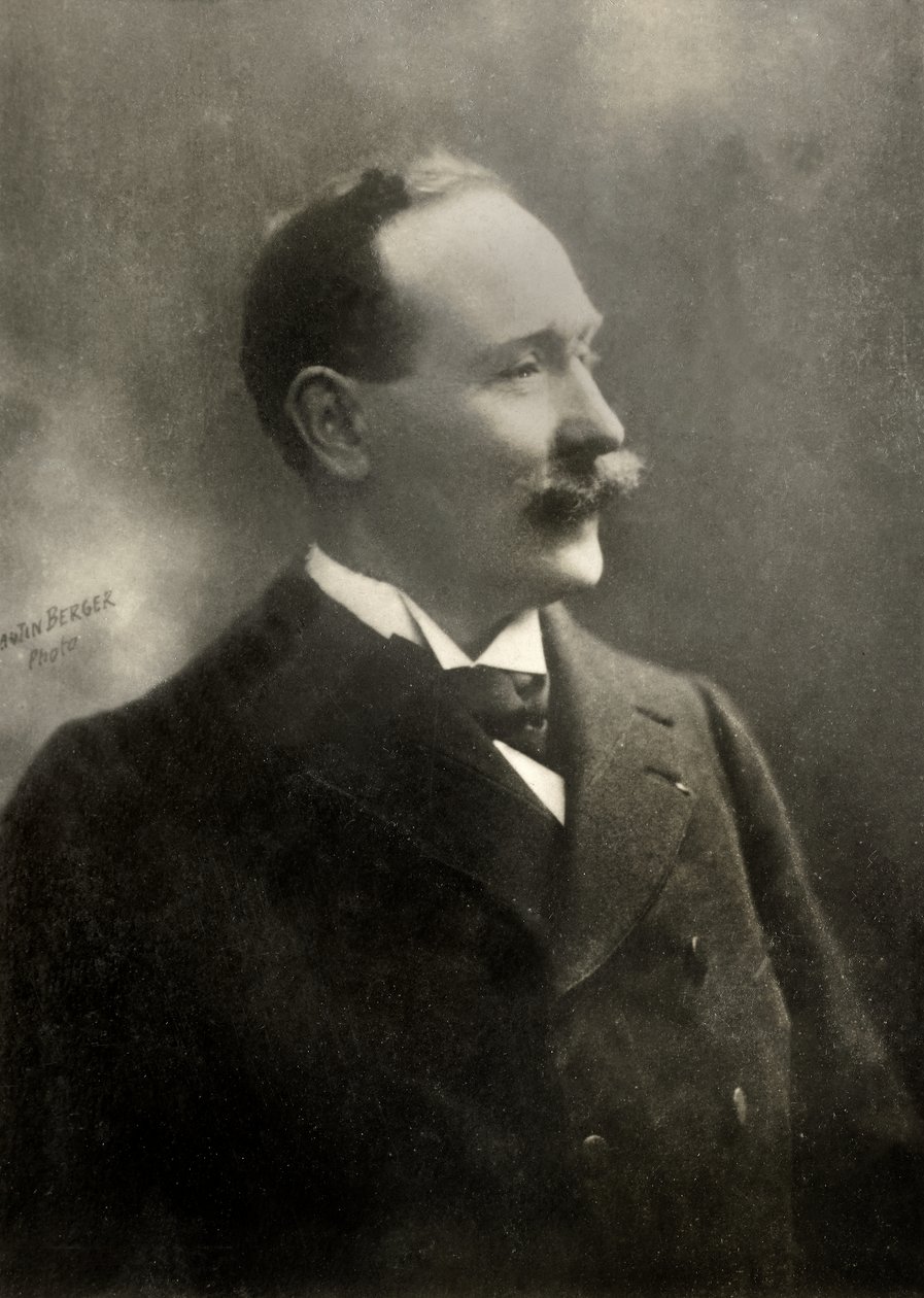 Ranskalaisen taidemaalarin Jose Frappan muotokuva ( 1854). tekijältä Berger & Cautin