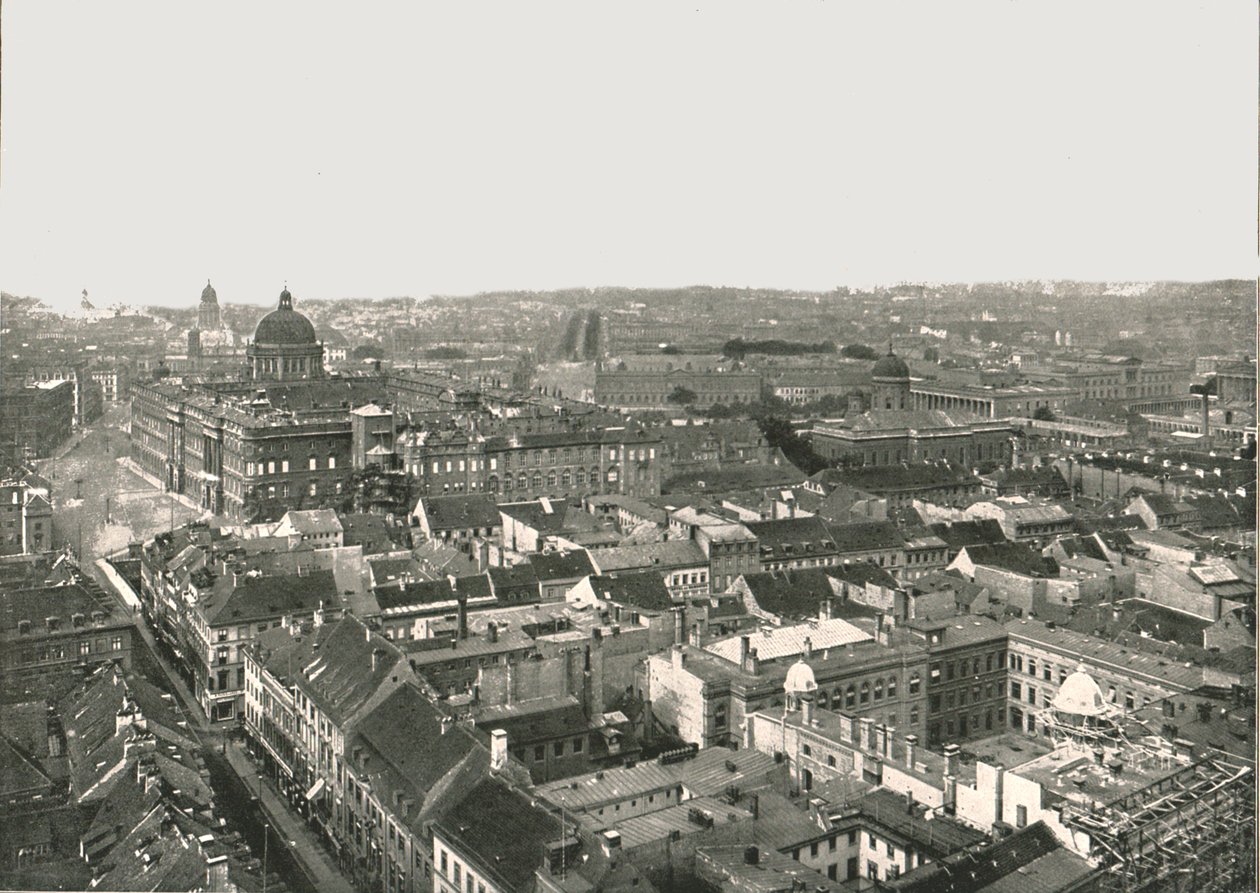Panoraama Berliinin kaupungista, Saksasta, 1895. tekijältä Berlin Photographic Co