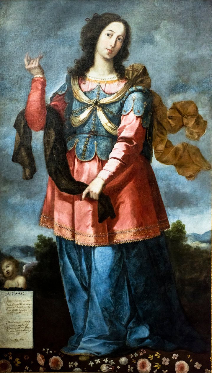 Abisag, nuori sunamilainen tekijältä Bernab? de (attr. to) Ayala