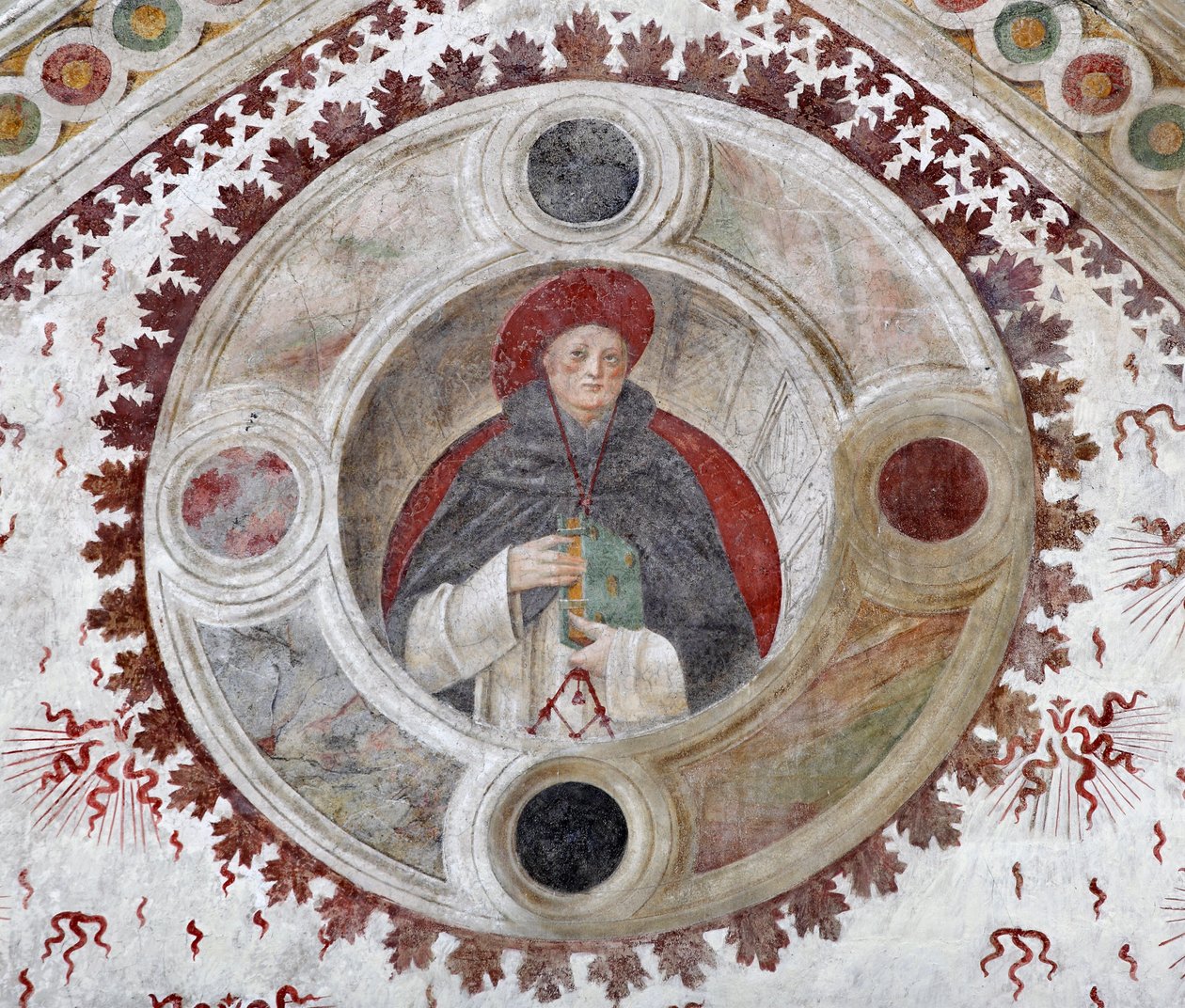 Bernardino Zenalen ja Bernardino Butinonen dominikaanisen kardinaalin (A Dominikaaninen kardinaali) esitys tekijältä Bernadino and Zenale B.  Butinone
