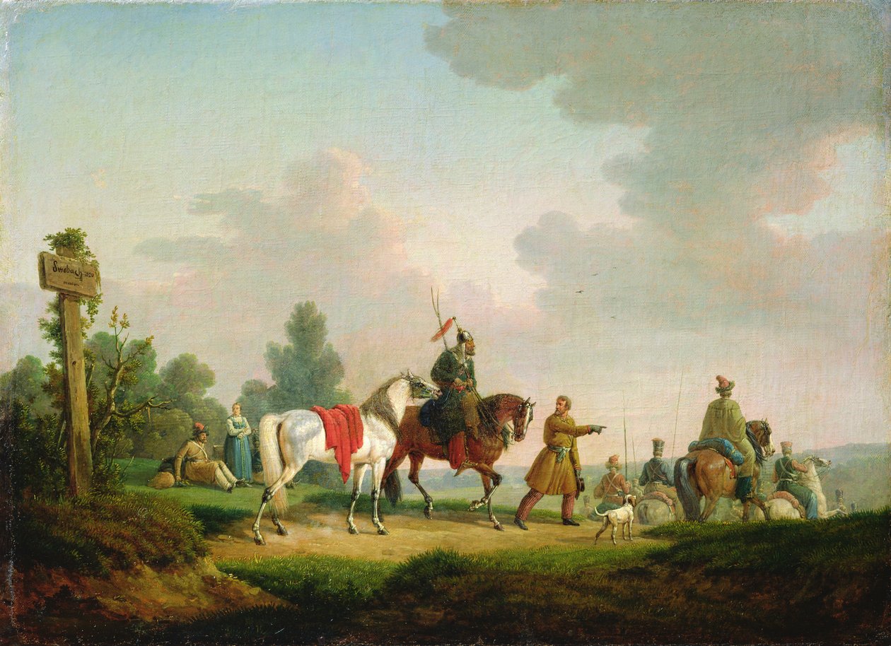 Partisaanit vuosina 1812, 1820 tekijältä Bernard Edouard Swebach