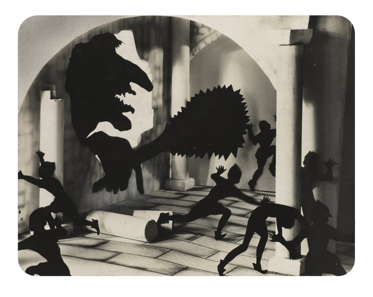 Fantastisia hahmoja, mahdollisesti 1920-luku (gelatiinihopeakuvio) tekijältä Bernard Alfieri