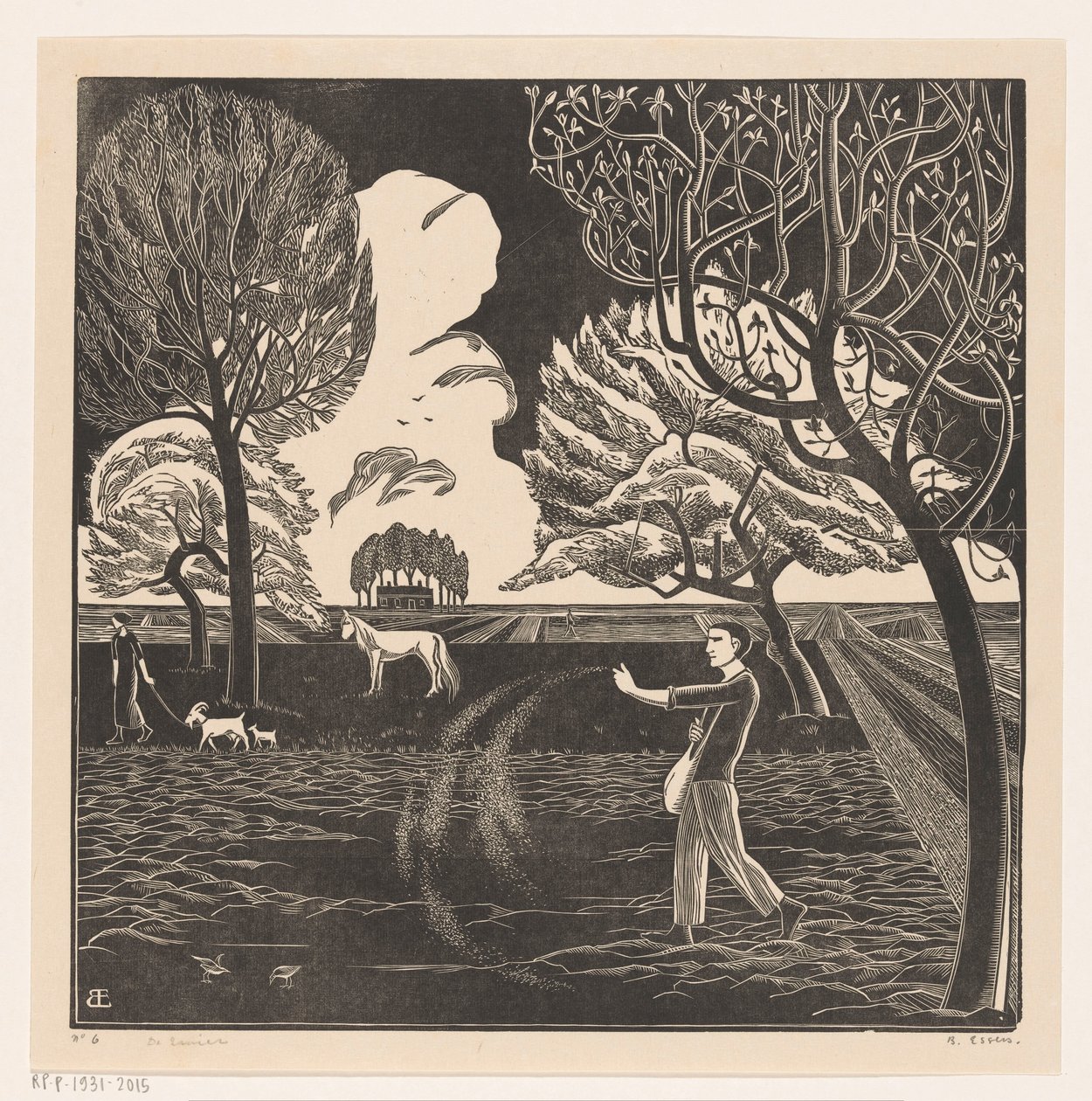 kylväjä tekijältä Bernard Essers (signed by artist)