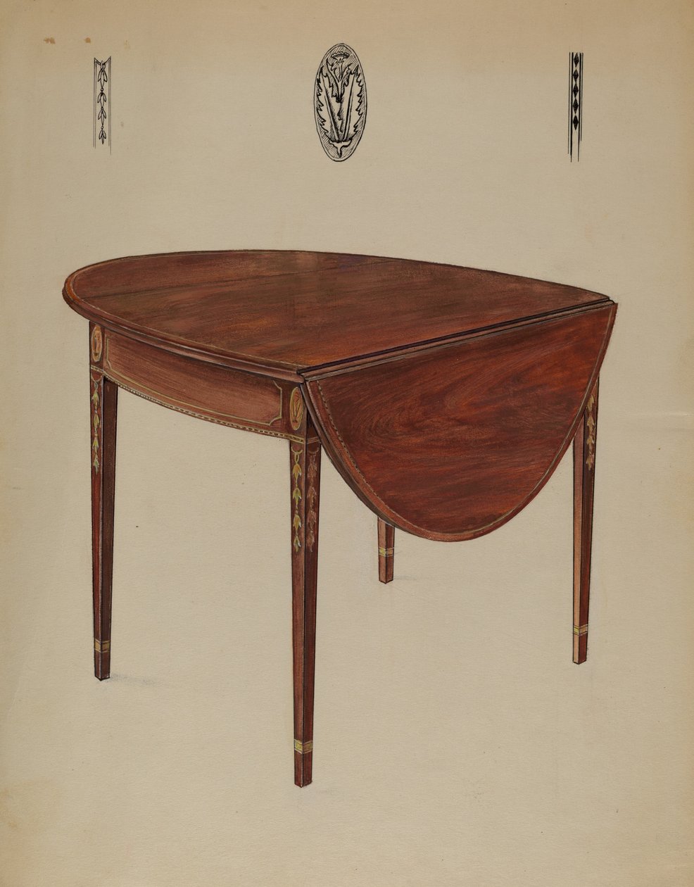 Pembroke Table (Drop Leaf) tekijältä Bernard Gussow