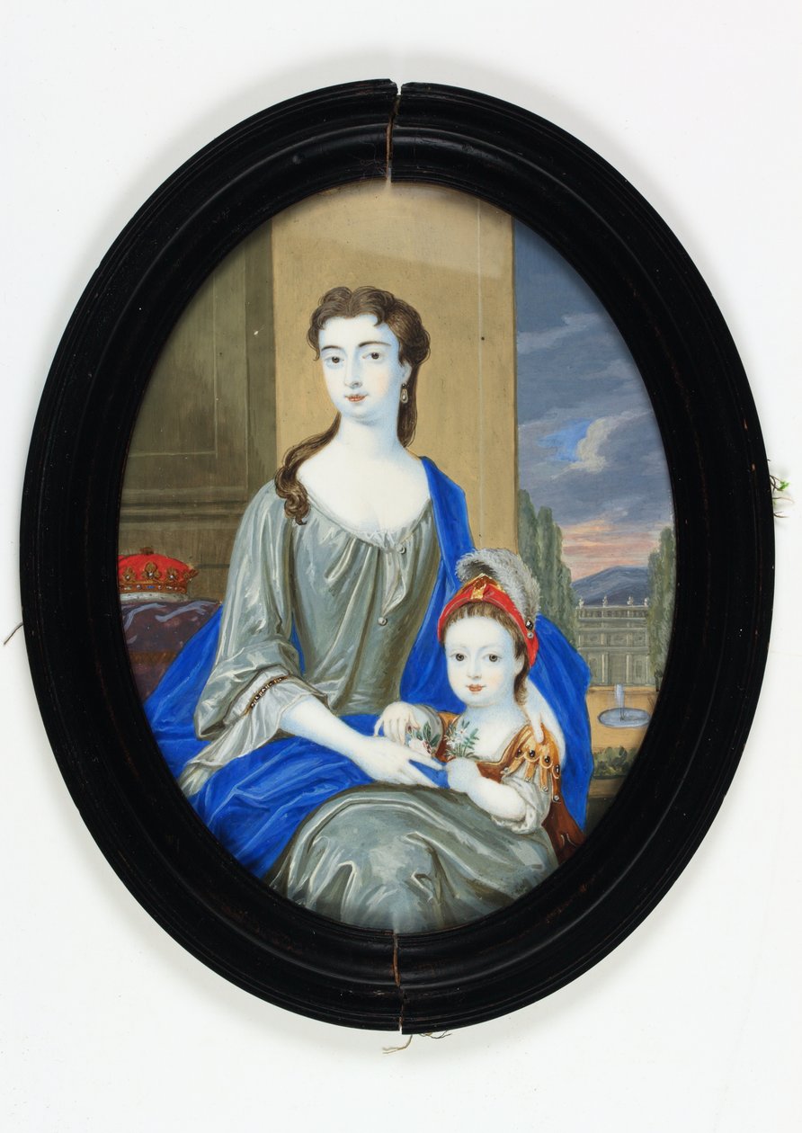Lady Catherine Darnley, Buckinghamin herttuatar (emali) tekijältä Bernard III Lens