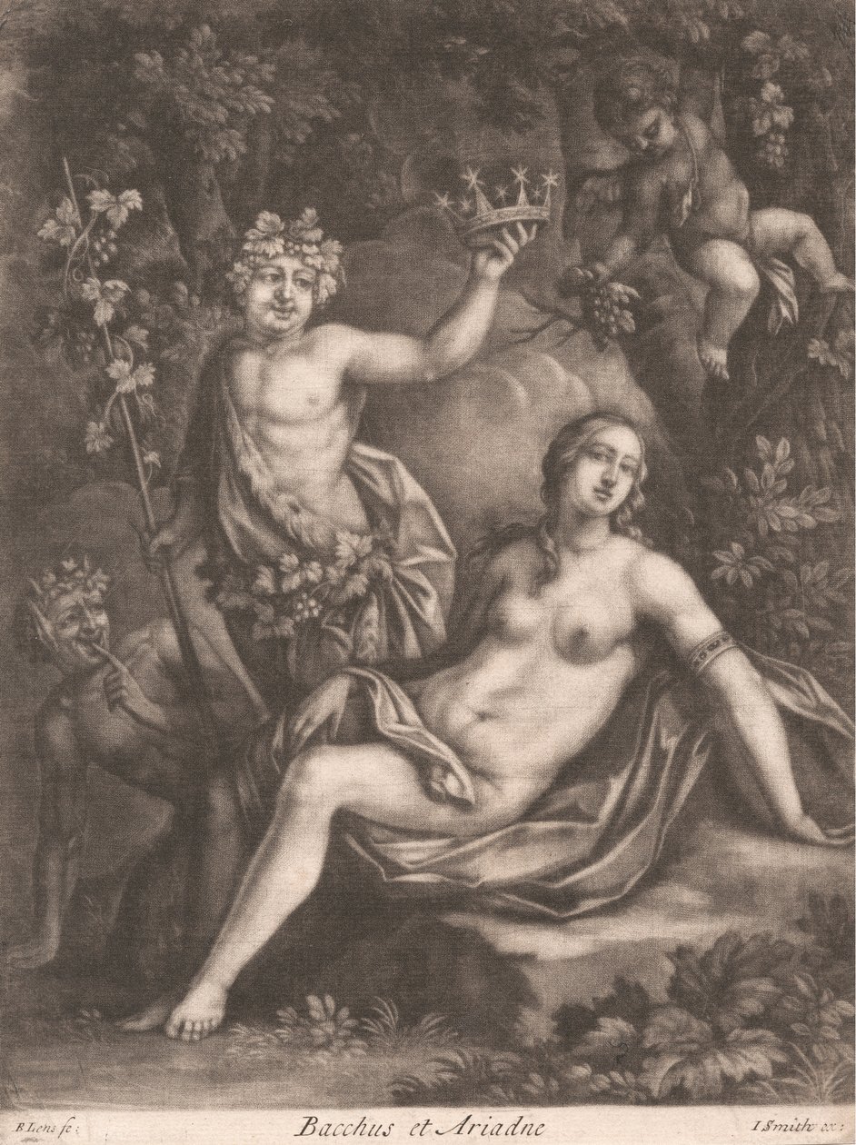 Bacchus ja Ariadne tekijältä Bernard Lens