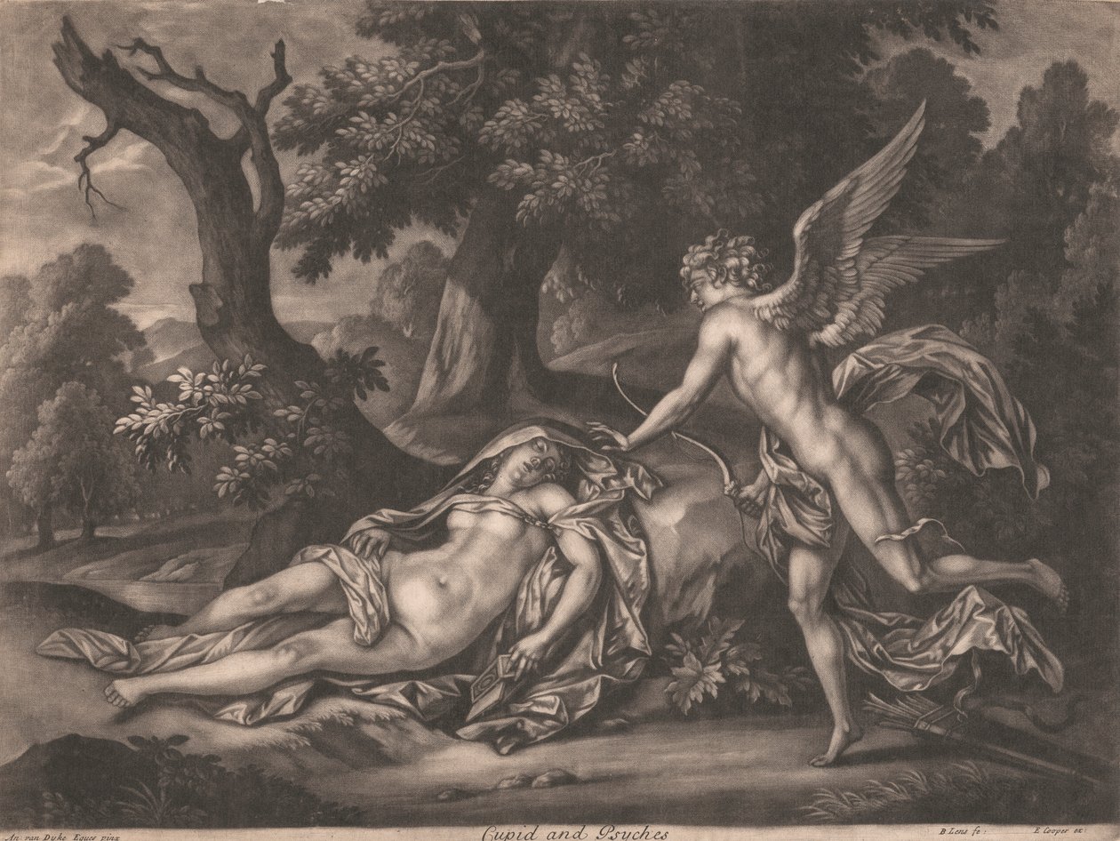 Cupid ja Psyche tekijältä Bernard Lens
