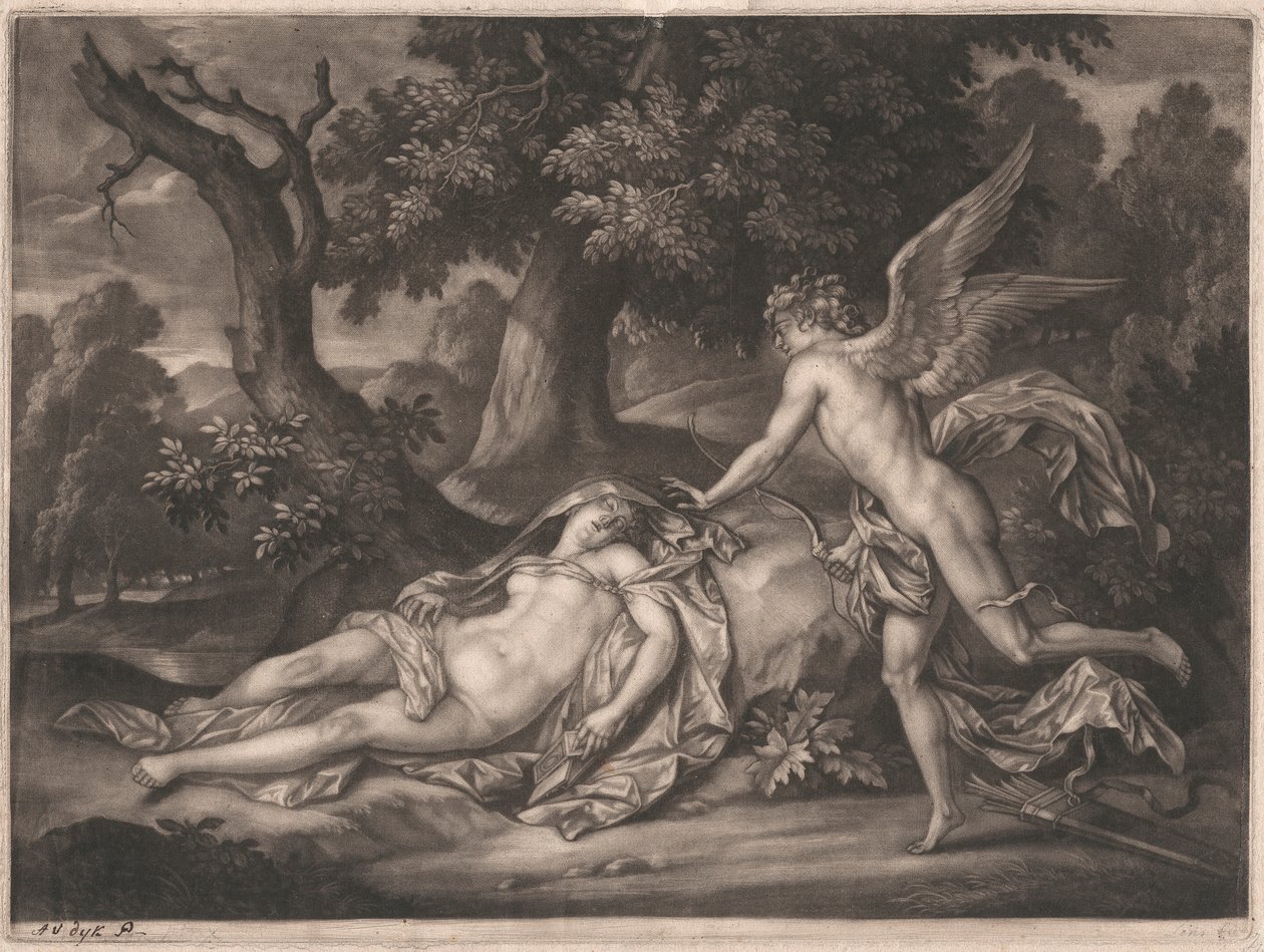 Cupid ja Psyche tekijältä Bernard Lens