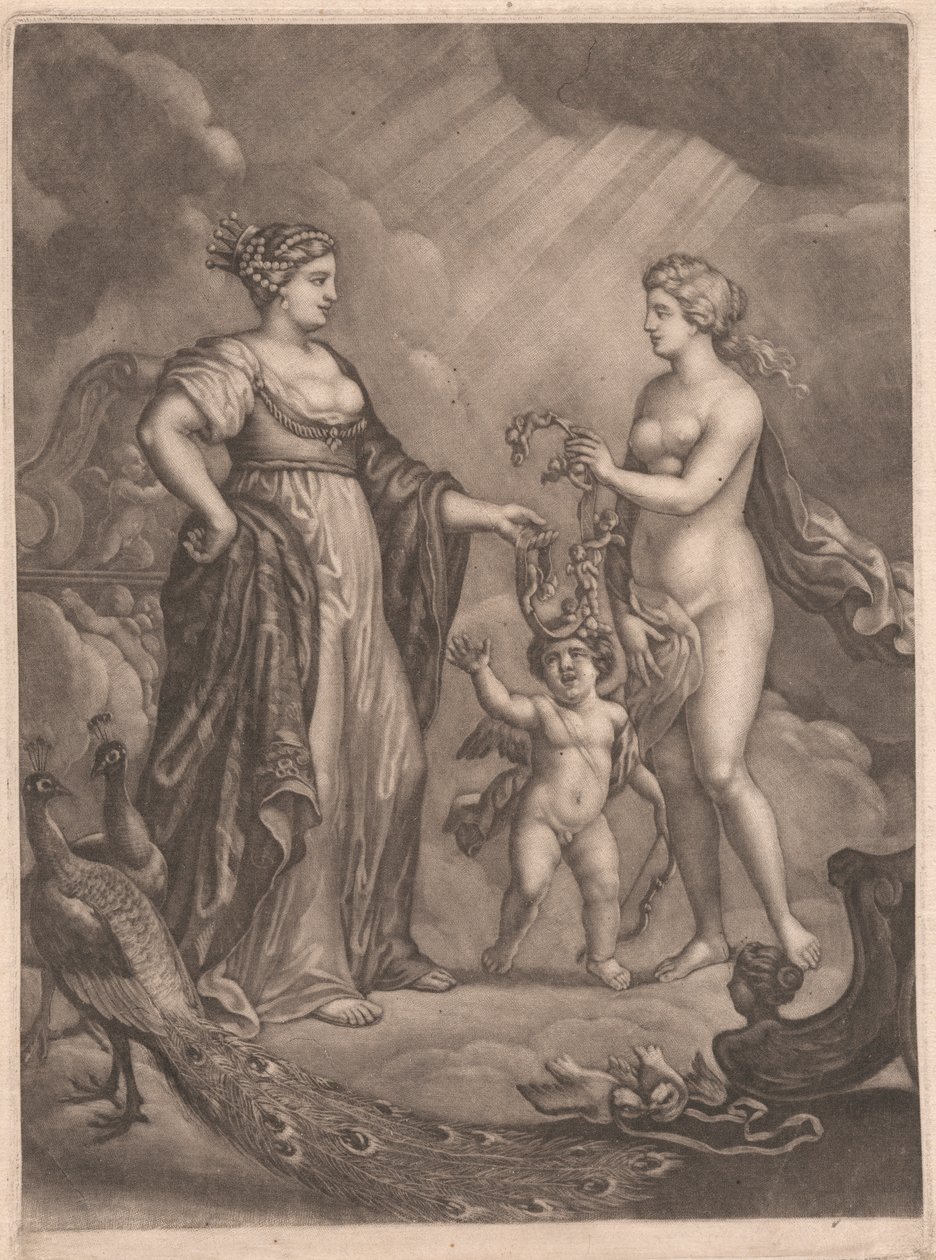 Juno, Venus ja Cupid tekijältä Bernard Lens