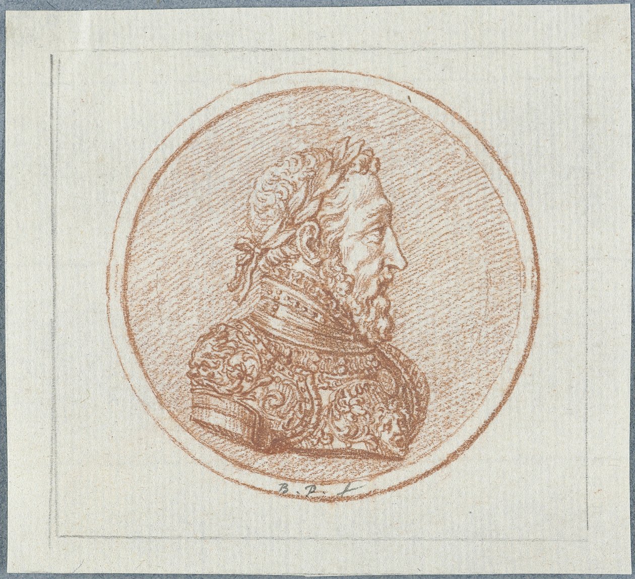 Ranskan kuninkaan Henrik II:n muotokuva, 1600-luvun toinen puoli. tekijältä Bernard Picart