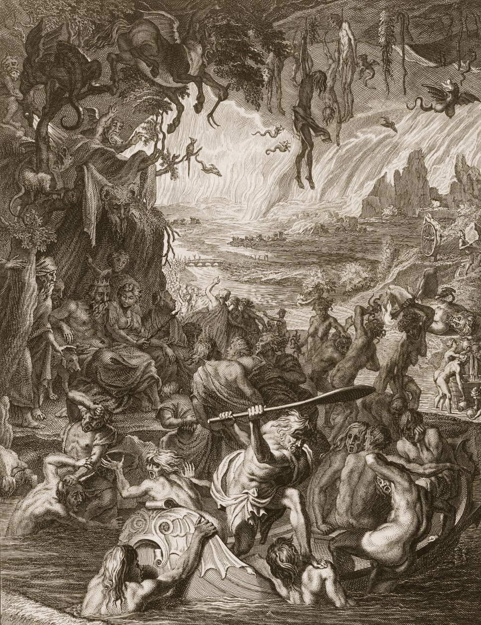 Helvetin kohtaus, 1731 tekijältä Bernard Picart