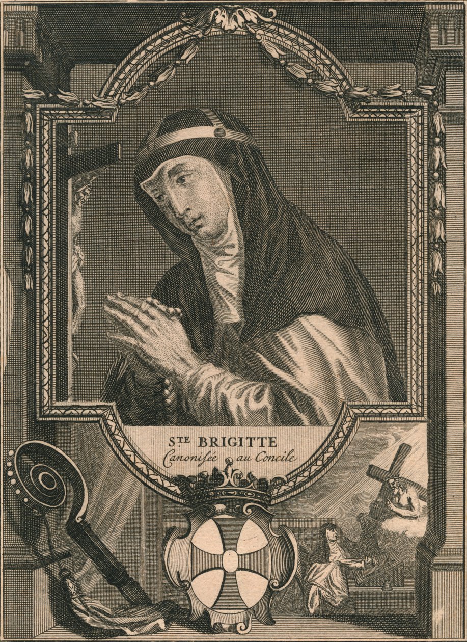 Ste. Brigitte, 1713. tekijältä Bernard Picart