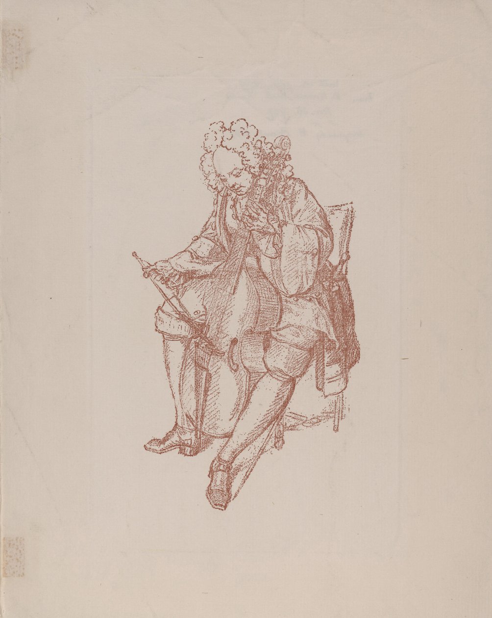 Bassoviulusoitin, 1707 tekijältä Bernard Picart