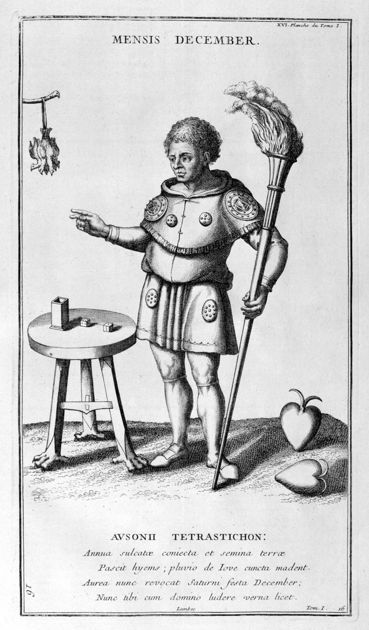 Joulukuun 1757 esitys tekijältä Bernard de Montfaucon