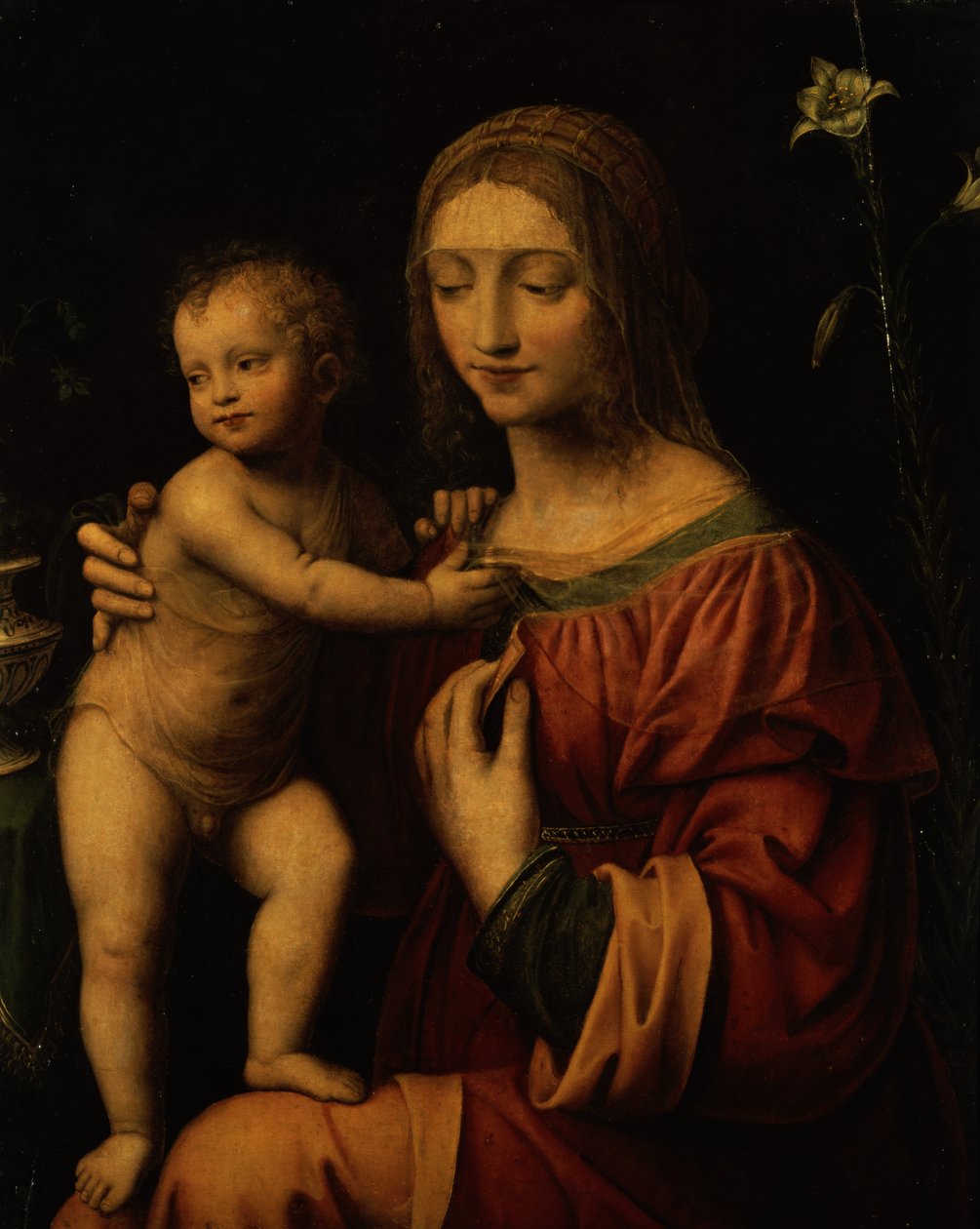 Neitsyt ja lapsi tekijältä Bernardino Luini