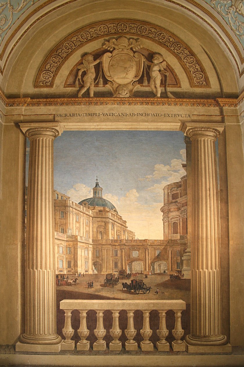 Sacraria-templi -Vaticani-ab-inchoato-extracto tekijältä Bernardino Nocchi