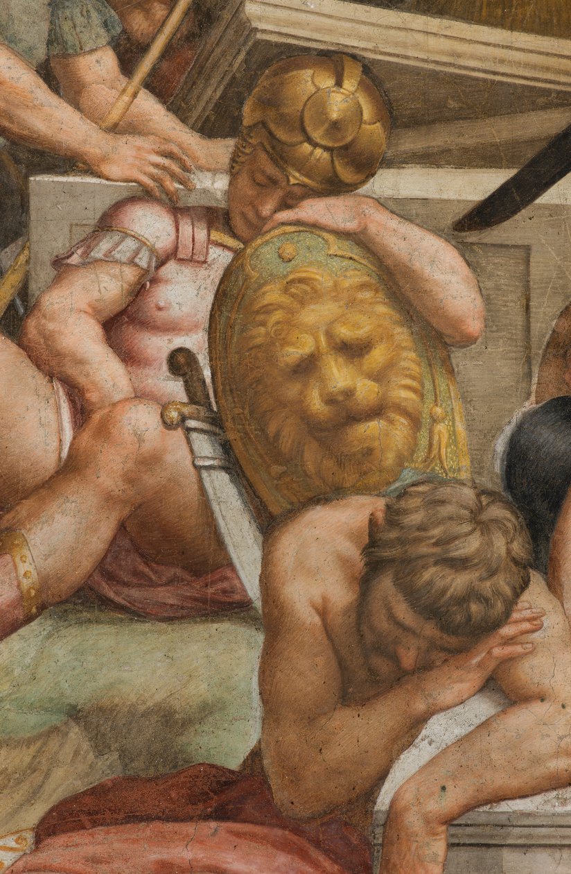 Counterfaccata, Bernardino Gatti, Ylösnousemus 1529, Yksityiskohta tekijältä Bernardino Gatti