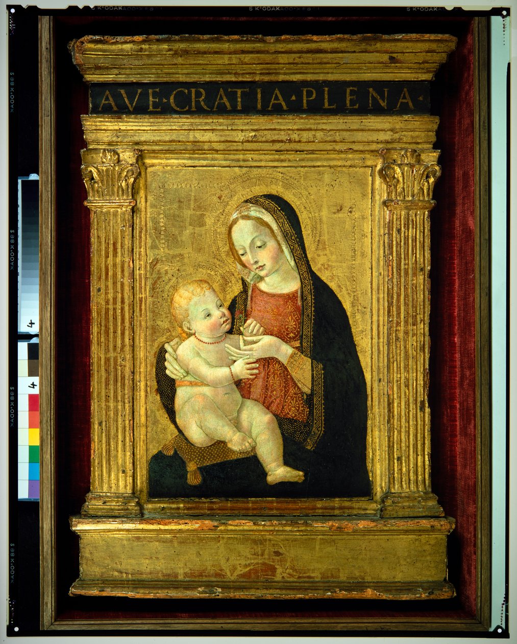 Madonna ja lapsi (maalaus) tekijältä Bernardino Fungai