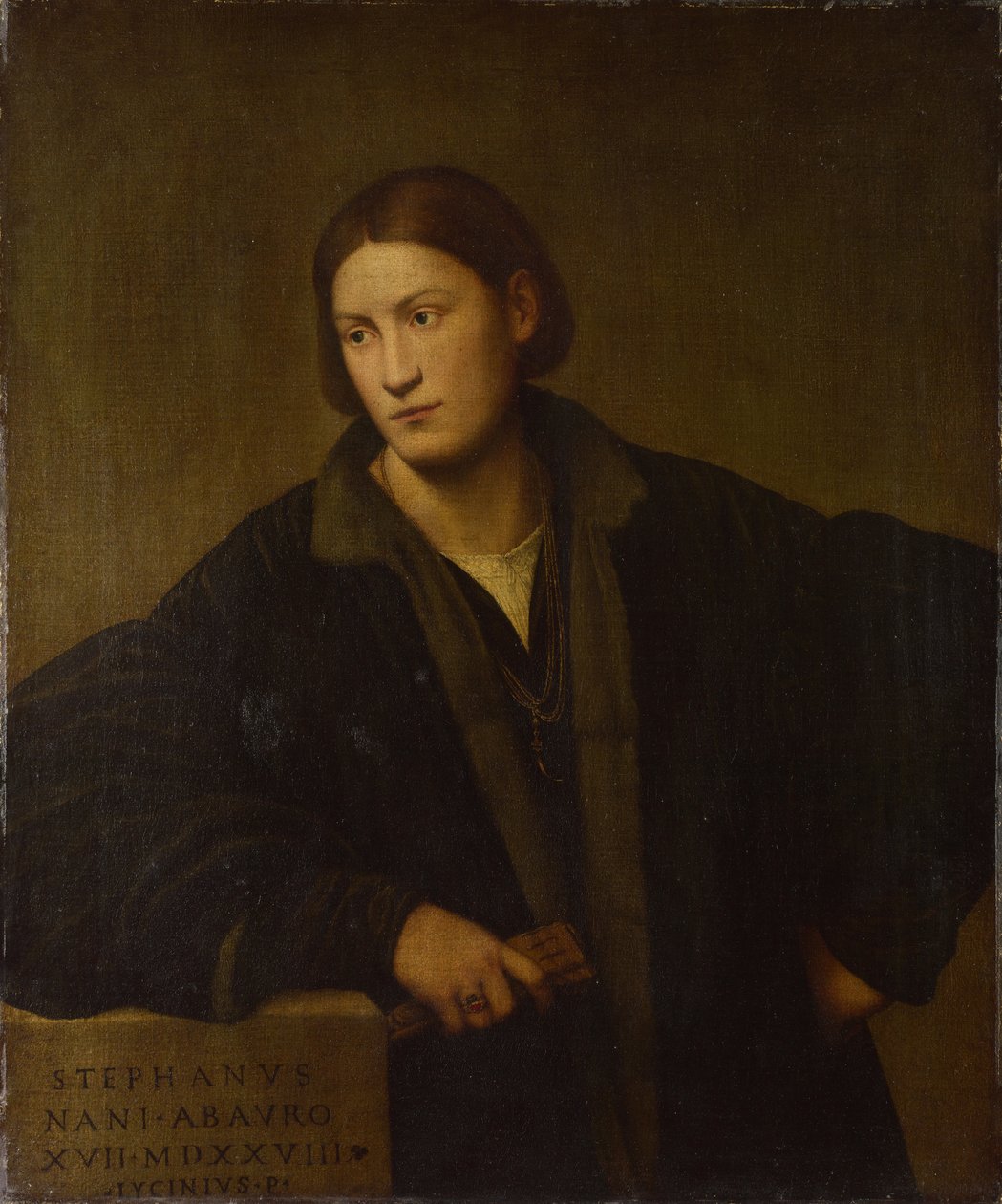 Stefano Nanin muotokuva, 1528 tekijältä Bernardino Licinio