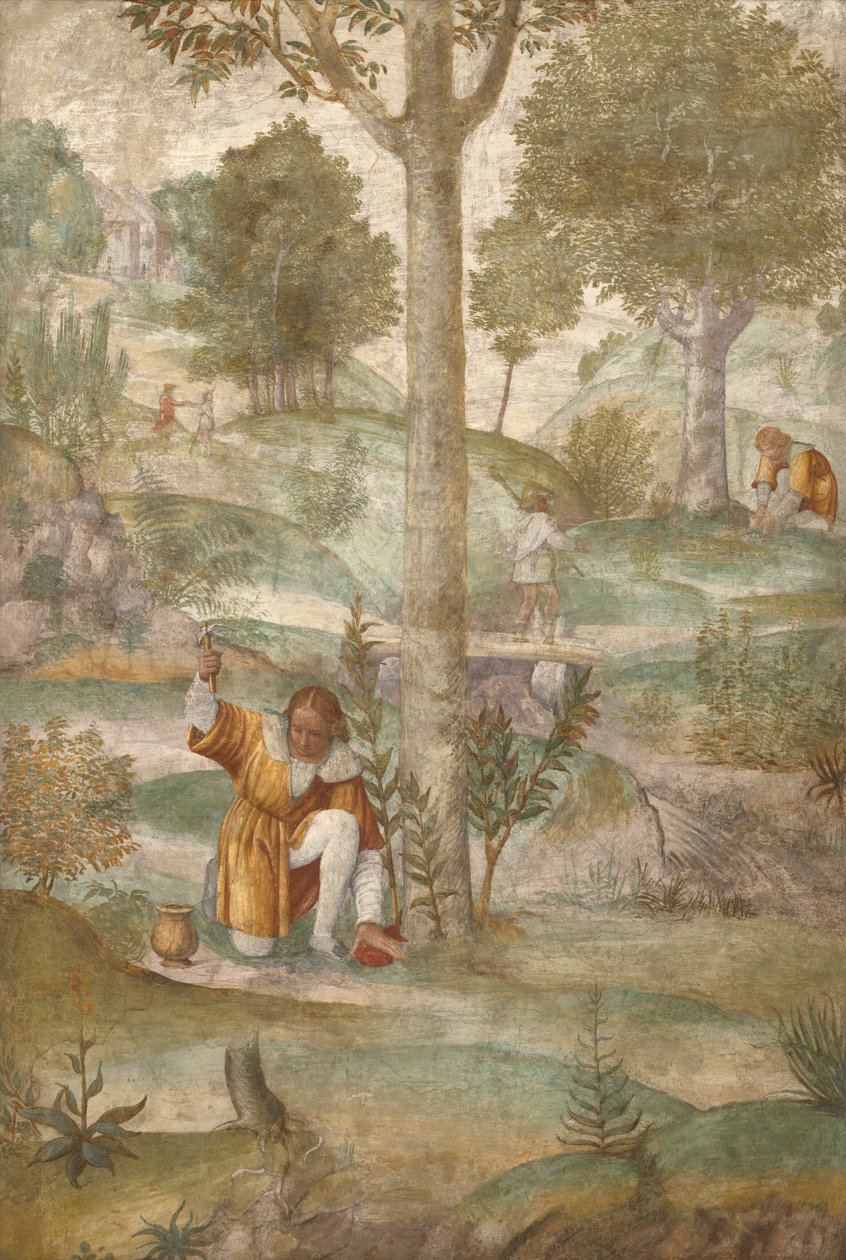 Kefalos piilottaa jalokivet tekijältä Bernardino Luini