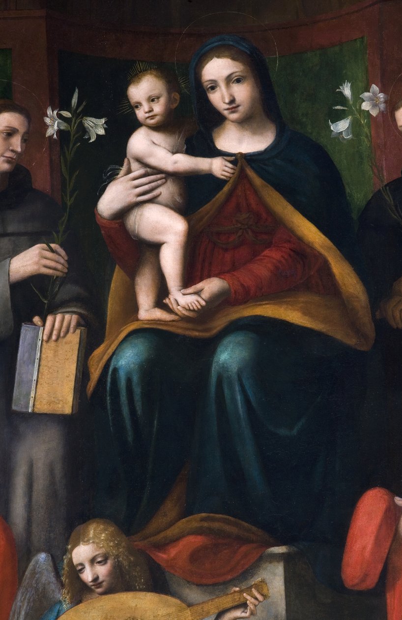Pyhä Chonversio, useita raimondia, 1-6 tekijältä Bernardino Luini
