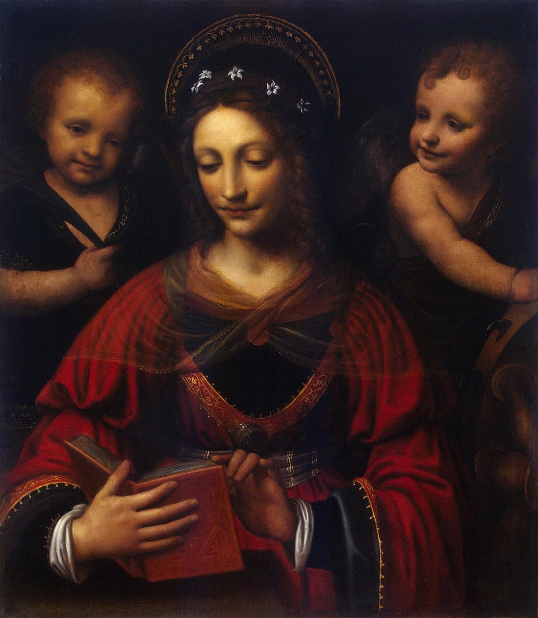 Italian: Santa Caterina St Catherine tekijältä Bernardino Luini